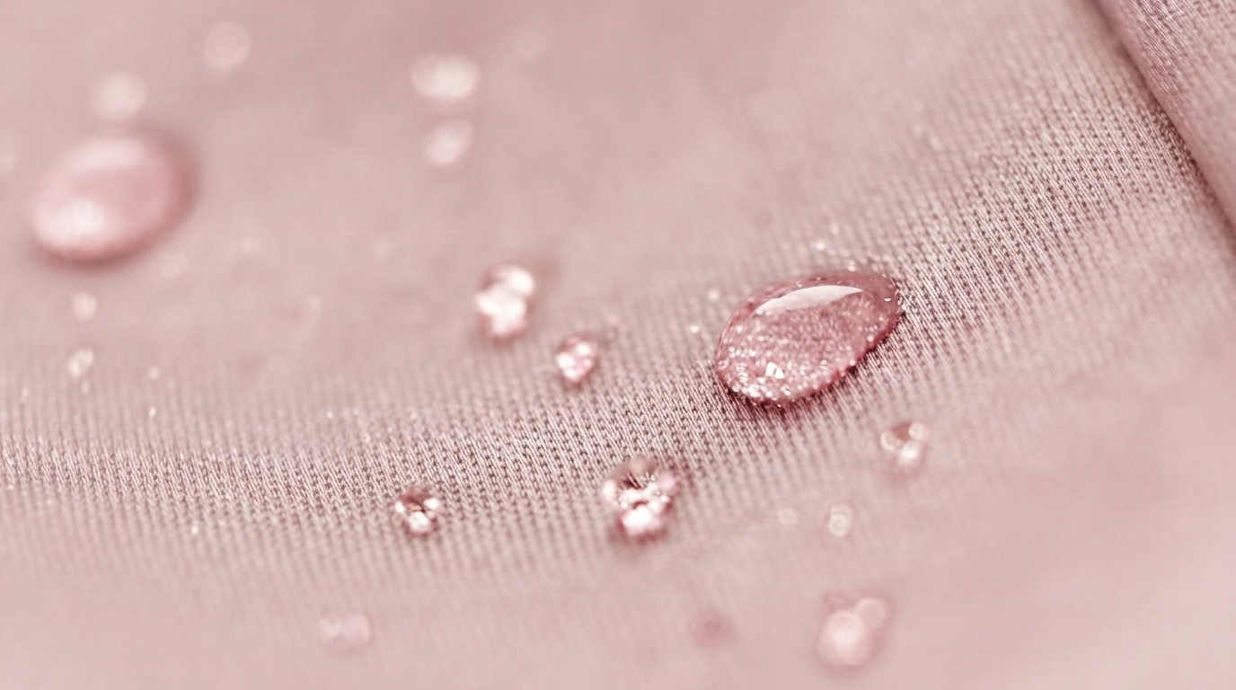 Editorial illustration for How Self-Cleaning and Temperature-Regulating Fabrics Actually Work