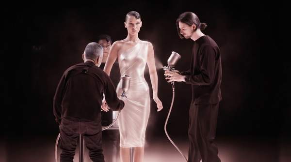 Editorial illustration for What Makes a Runway Finale Iconic? A Framework, Tested on McQueen, Versace and Coperni
